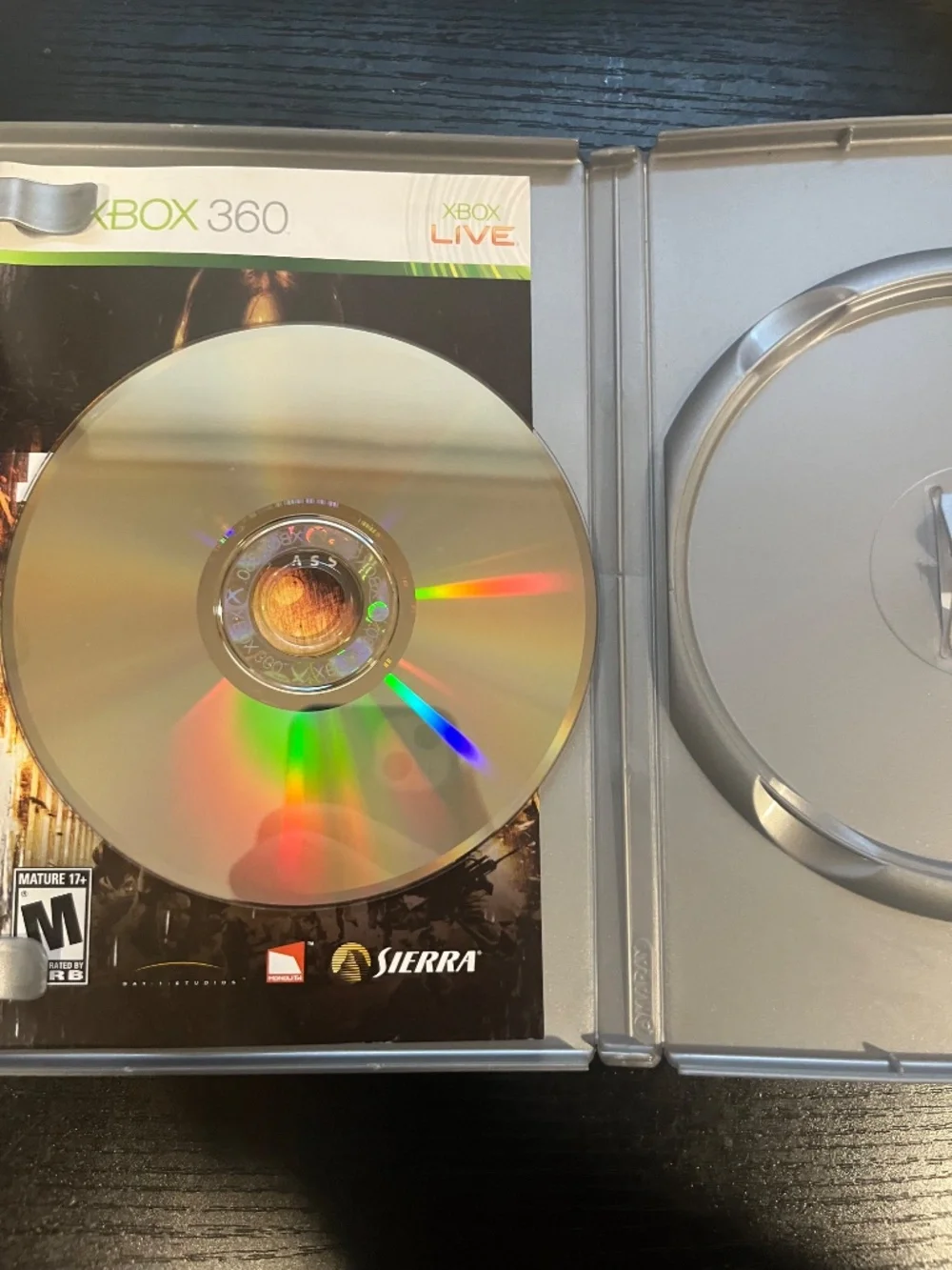 F.E.A.R.: First Encounter Assault Recon (Microsoft Xbox 360, 2006) Platinum Hits